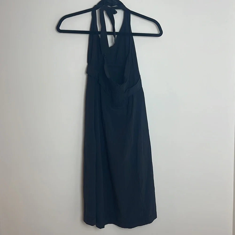 Athleta swim beach black dress size 6 with zip pockets - Picture 5 of 5